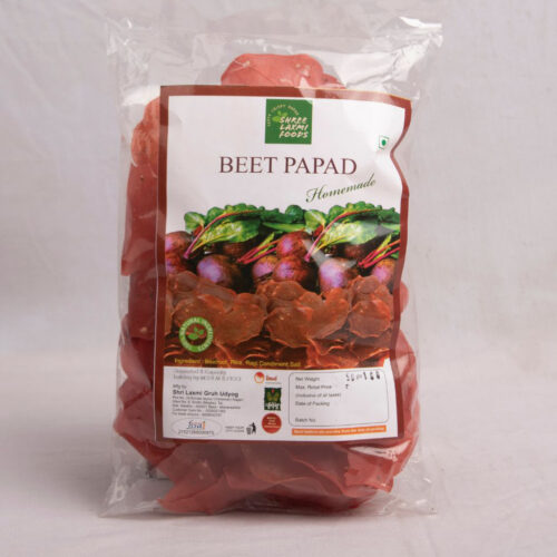 Beet Papad